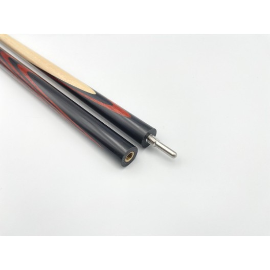 Бильярдный кий Классик 1+3 чёрный граб, паддук