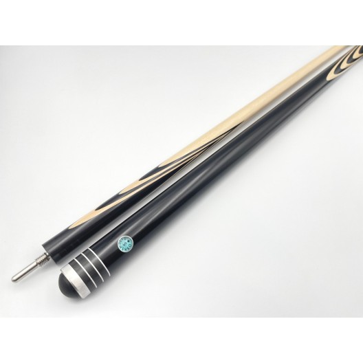 Бильярдный кий Классик 2+5 чёрный граб