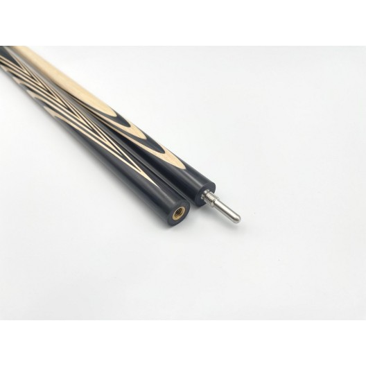 Бильярдный кий Классик 2+5 чёрный граб