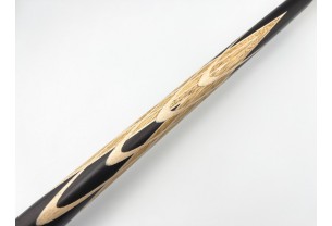 Бильярдный кий Тюльпан-Шанхайский чёрный граб, мовинга, кольцо с орнаментом