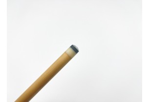 Бильярдный кий Тюльпан-Шанхайский чёрный граб, паддук, кольцо с орнаментом