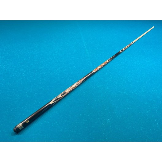 Бильярдный кий Тюльпан-Шанхайский чёрный граб, паддук, кольцо с орнаментом