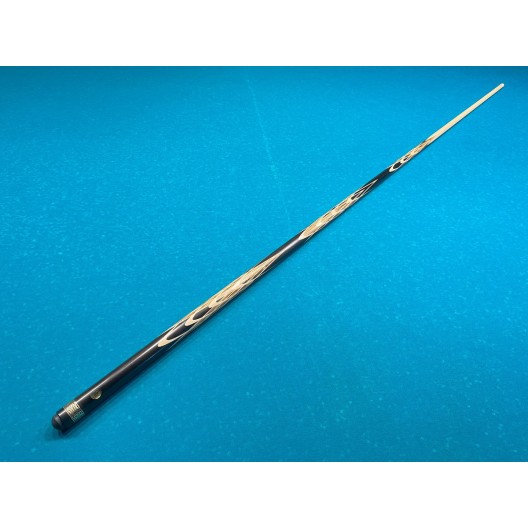 Бильярдный кий Тюльпан-Шанхайский чёрный граб, зебрано, кольцо с орнаментом