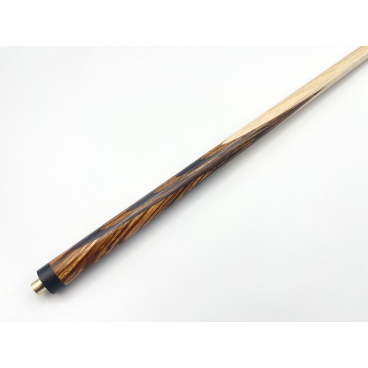 Бильярдный кий Классик 3+7 зебрано, чёрный граб