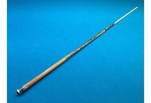 Бильярдный кий Классик 3+7 зебрано, чёрный граб