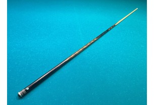 Бильярдный кий Классик 3+7 чёрный граб, зебрано