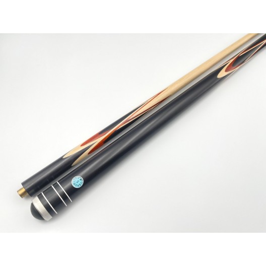 Бильярдный кий Тюльпан-Модерн чёрный граб, паддук