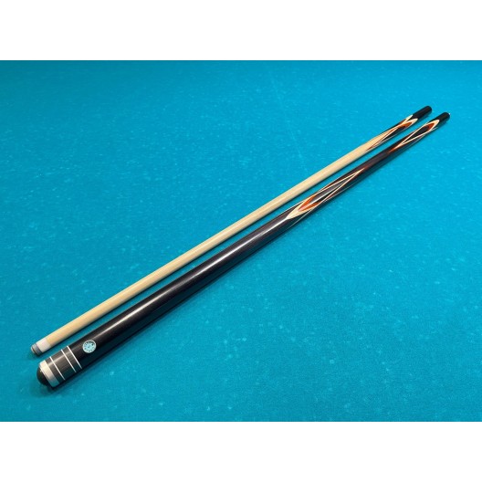 Бильярдный кий Тюльпан-Модерн чёрный граб, паддук