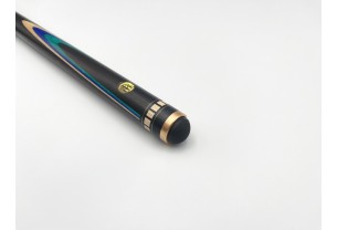 Бильярдный кий Тюльпан-Цветок чёрный граб, синий, зелёный граб