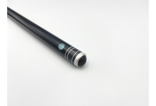 Бильярдный кий Классик 3+4 чёрный граб, паддук, мовинга трёхцветный