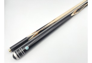 Більярдний кий Тюльпан-Модерн чорний граб, зебрано