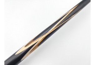 Більярдний кий Тюльпан-Модерн чорний граб, зебрано