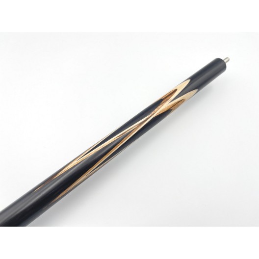 Більярдний кий Тюльпан-Модерн чорний граб, зебрано