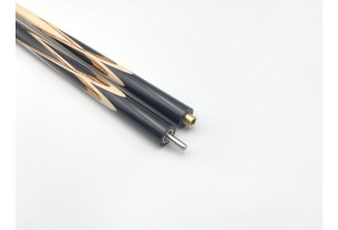 Більярдний кий Тюльпан-Модерн чорний граб, зебрано