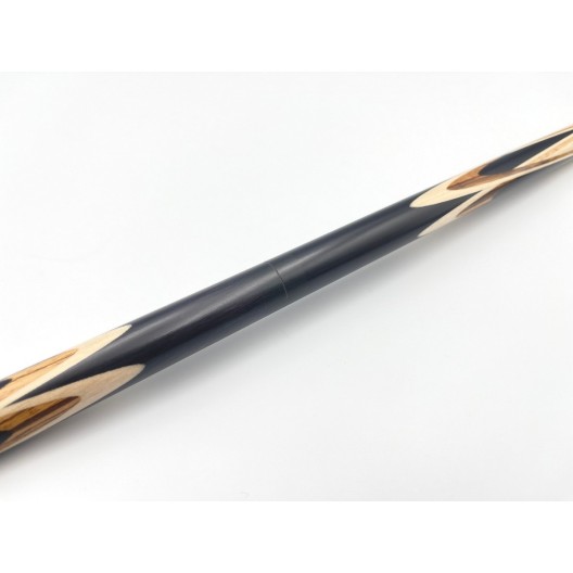 Більярдний кий Тюльпан-Модерн чорний граб, зебрано