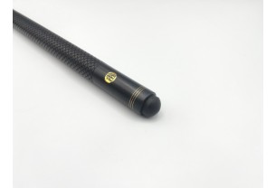 Більярдний кий Тюльпан-Павутина чорний граб, зебрано з насічкою