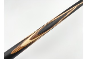 Більярдний кий Тюльпан-Павутина чорний граб, зебрано з насічкою