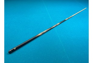 Більярдний кий Тюльпан-Павутина чорний граб, зебрано з насічкою