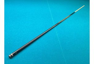 Більярдний кий Класик 10 запилів чорний граб, мовінгу з насічкою, трискладовий