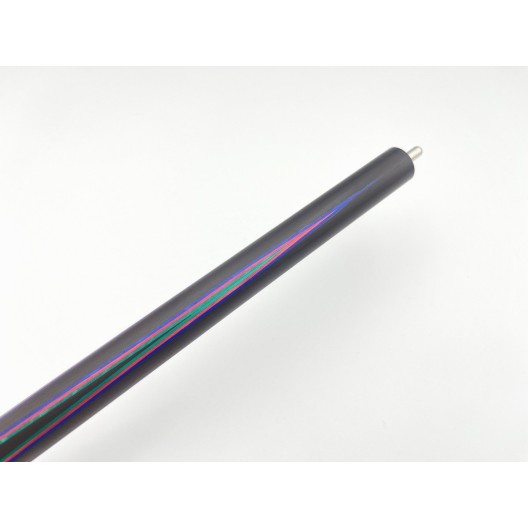 Бильярдный кий ручной работы Тюльпан-Цветок напряжённый запил чёрный, зелёный, синий, красный граб