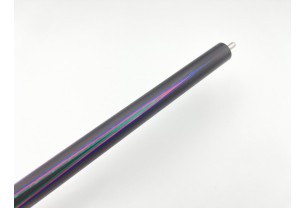 Бильярдный кий ручной работы Тюльпан-Цветок напряжённый запил чёрный, зелёный, синий, красный граб