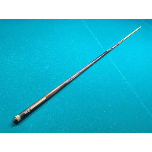 Бильярдный кий ручной работы Тюльпан-Цветок напряжённый запил чёрный, зелёный, синий, красный граб